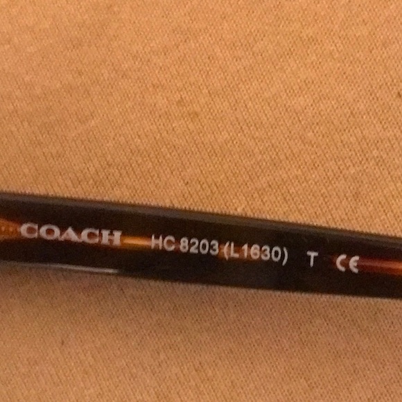 COACH women’s TORTOISE frame designer Eyewear NWT - Picture 6 of 7